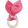 Anneau de dentition oreilles de lapin