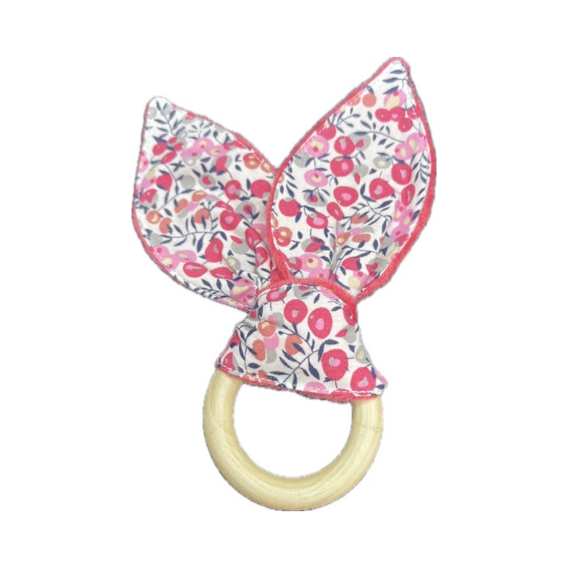 Anneau de dentition oreilles de lapin Anneau de dentition oreilles de lapin