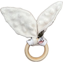 Anneau de dentition oreilles de lapin