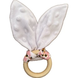 Anneau de dentition oreilles de lapin