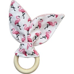 Anneau de dentition oreilles de lapin