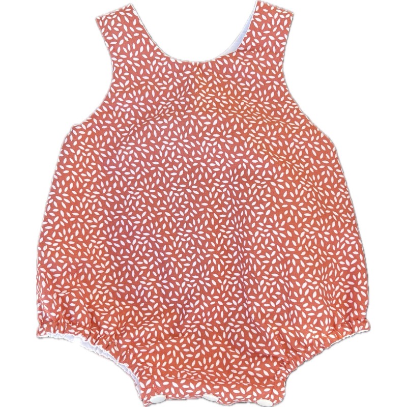 Barboteuse goute corail Barboteuse goute corail
