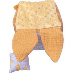 Cube d'éveil en  tissus cousue main à Sarzeau dans le Morbihan