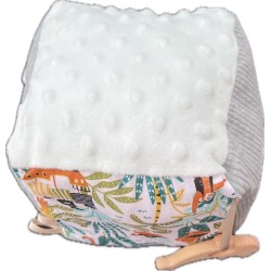 Cube d'éveil en  tissus cousue main à Sarzeau dans le Morbihan