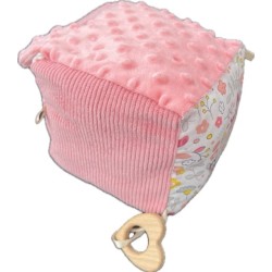 Cube d'éveil en  tissus cousue main à Sarzeau dans le Morbihan