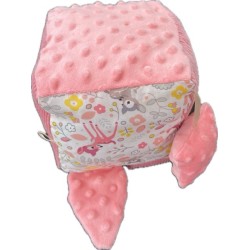 Cube d'éveil en  tissus cousue main à Sarzeau dans le Morbihan