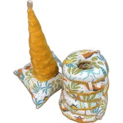 tour d'éveil en tissu