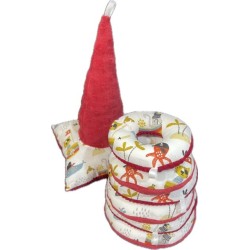 tour d'éveil en tissu