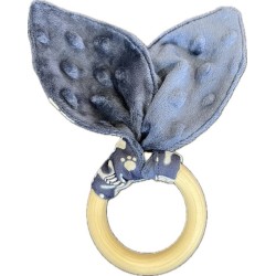 Anneau de dentition oreilles de lapin