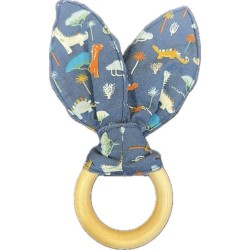 Anneau de dentition oreilles de lapin