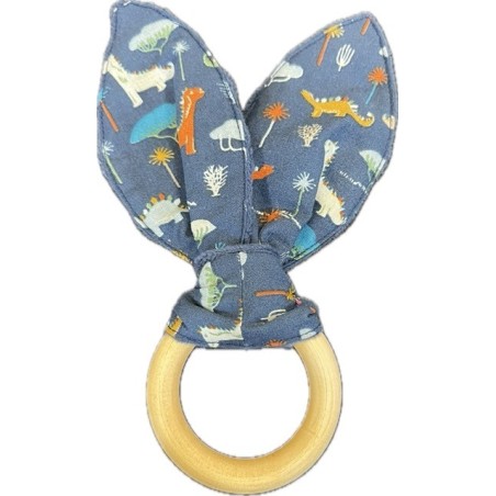 Anneau de dentition oreilles de lapin