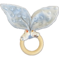 Anneau de dentition oreilles de lapin