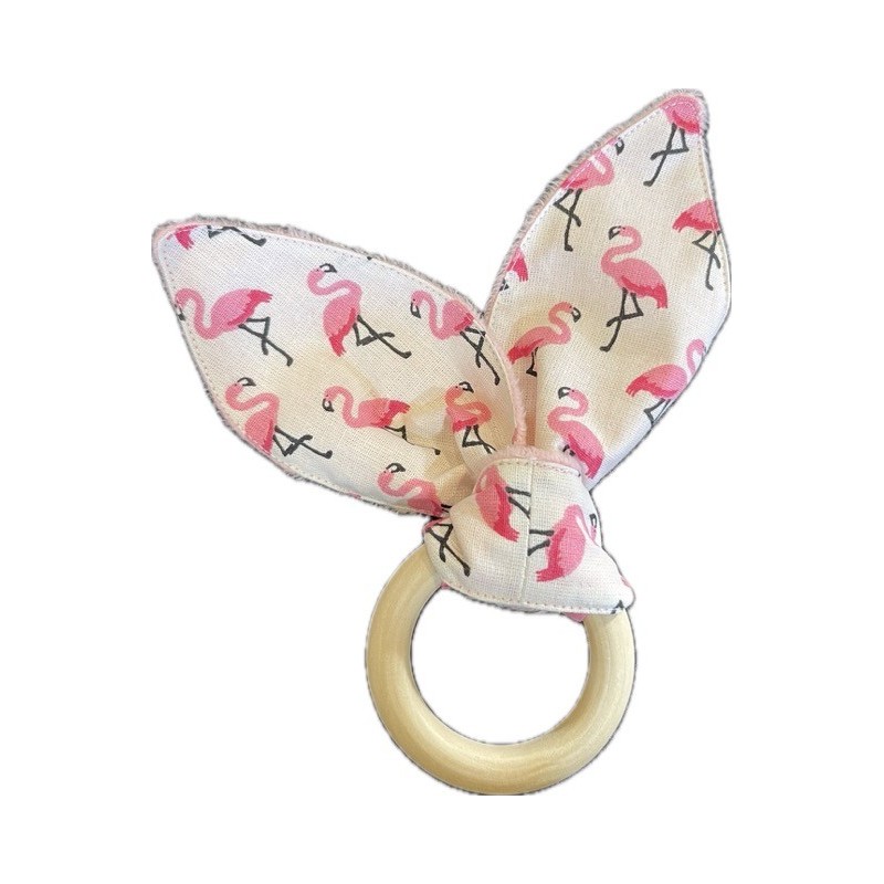 Anneau de dentition oreilles de lapin