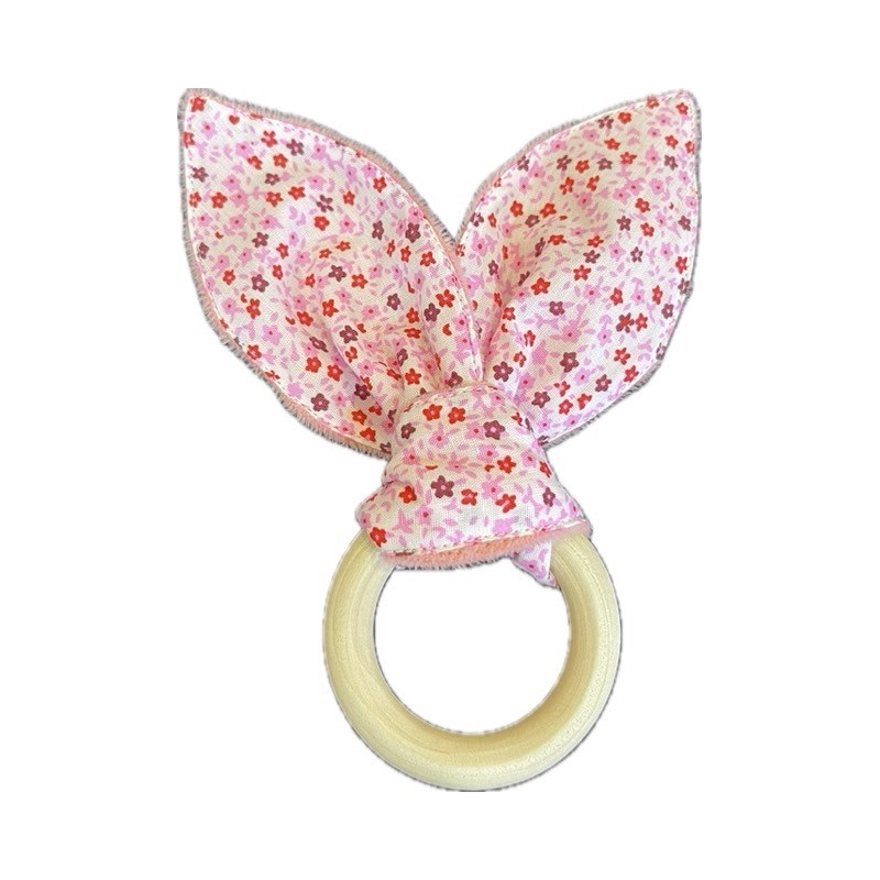 Anneau de dentition oreilles de lapin