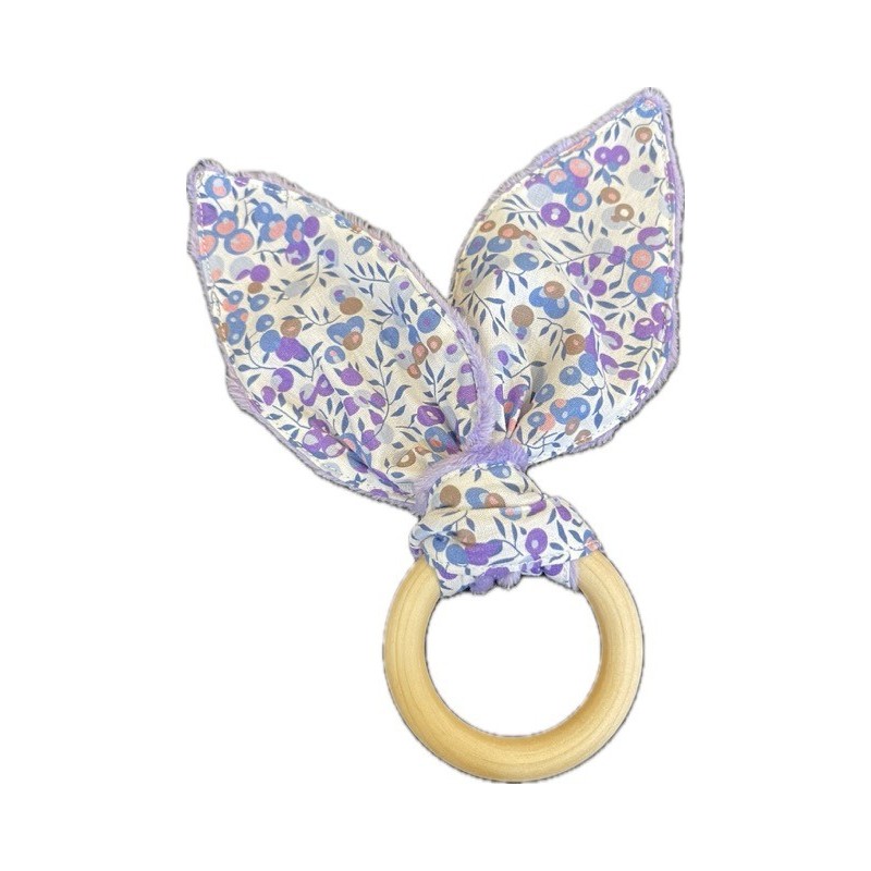 Anneau de dentition oreilles de lapin