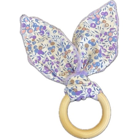 Anneau de dentition oreilles de lapin