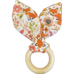 Anneau de dentition oreilles de lapin