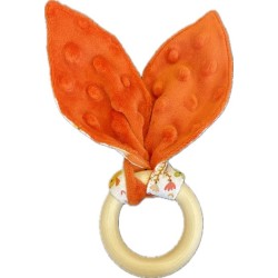 Anneau de dentition oreilles de lapin