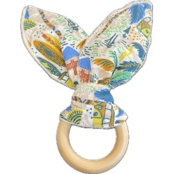 Anneau de dentition oreilles de lapin