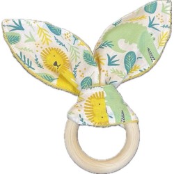 Anneau de dentition oreilles de lapin