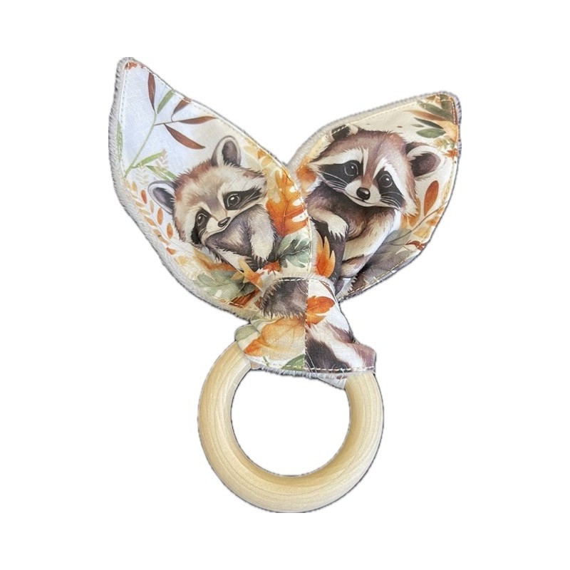 Anneau de dentition oreilles de lapin