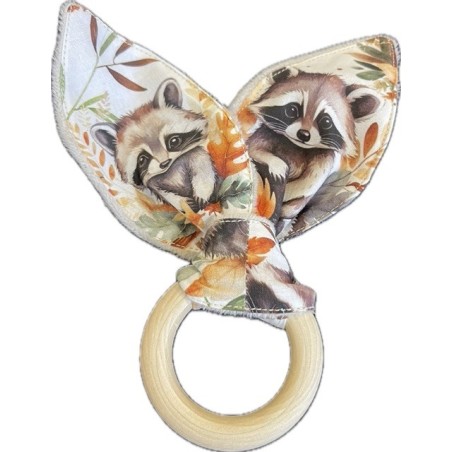 Anneau de dentition oreilles de lapin