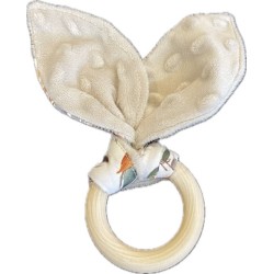 Anneau de dentition oreilles de lapin