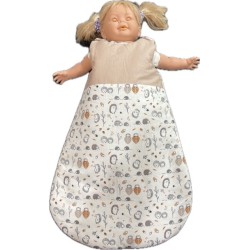 gigoteuse naissance personnalisable avec l'ajout du prénom