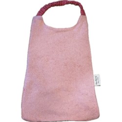 Bavoir élastiqué enfant personnalisé – coton & éponge bambou – grand format cantine