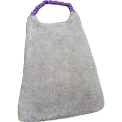 Bavoir élastiqué enfant personnalisé – coton & éponge bambou – grand format cantine